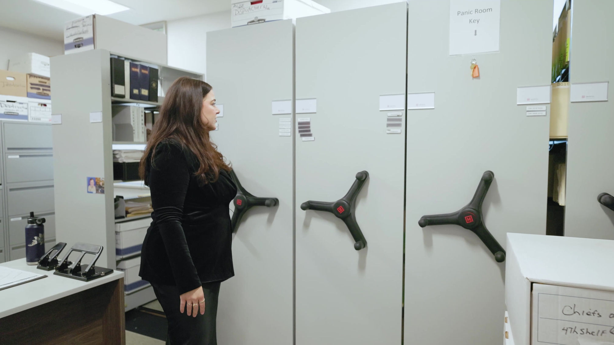 High Density Storage, Panic Room, & Training Room